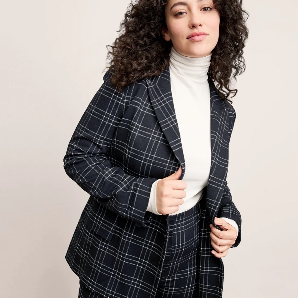 MM Lafleur The O'Hara Boyfriend Blazer - Knit Suiting